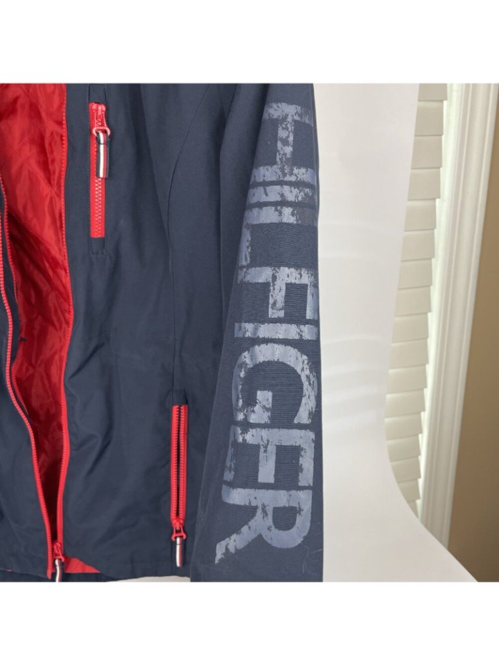 Tommy Hilfiger Men’s 3-in-1 All Weather Jacket – Navy Blue, Size Small - Picture 5 of 6